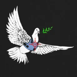 Banksy Dove T-Shirt -Maria Kids Central Banksy Dove Mens Graphic T Shirt 8Ball 8645