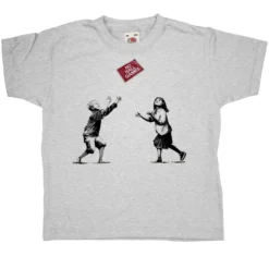Banksy No Ball Games Kids T-Shirt