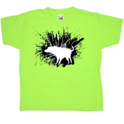 Banksy Shaking Dog Kids T-Shirt