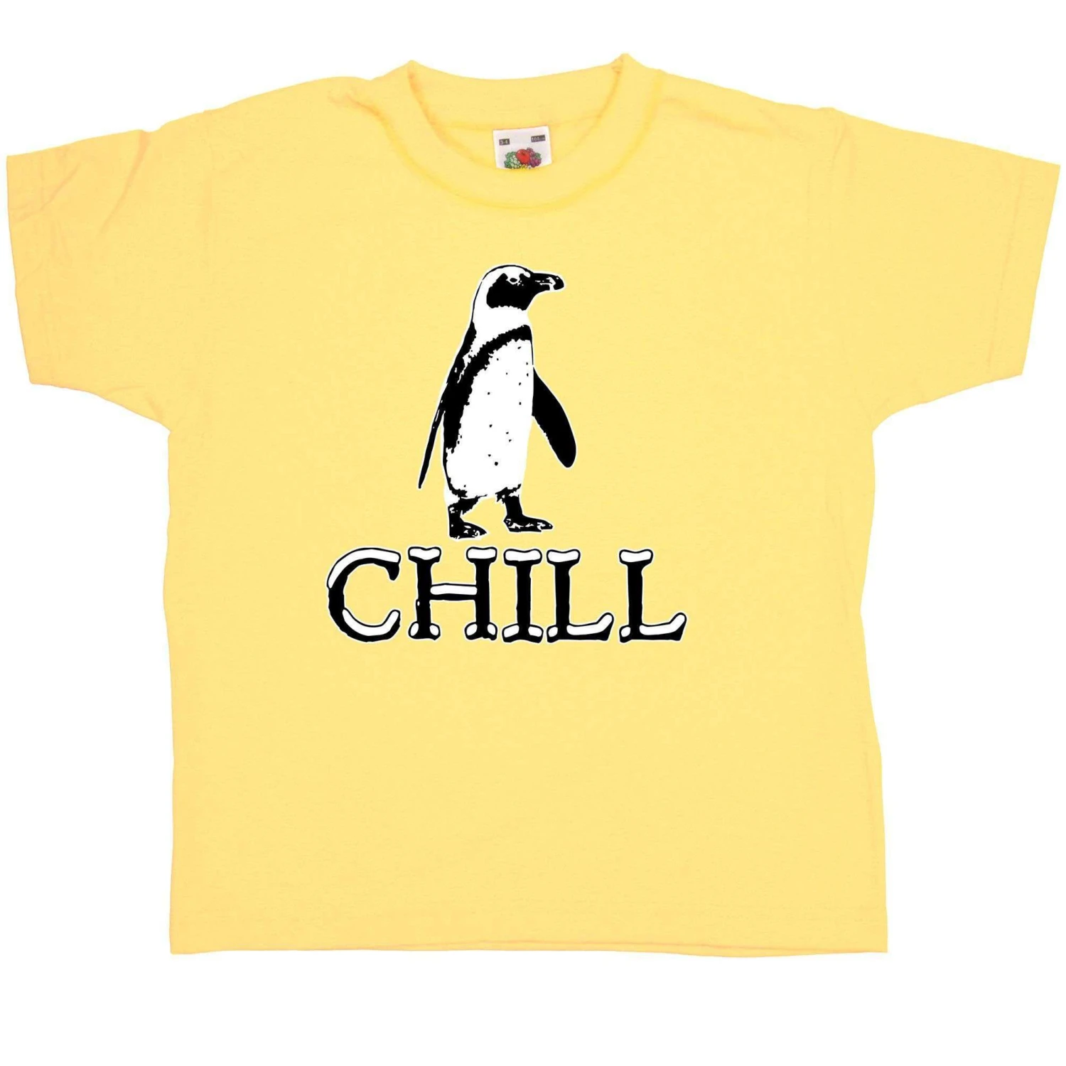 Chill Penguin Childrens T-Shirt 2 Chill Penguin Childrens T-Shirt - Image 2