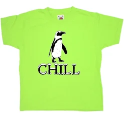 Chill Penguin Childrens T-Shirt 6 Chill Penguin Childrens T-Shirt -Maria Kids Central Chill Penguin Childrens Graphic T Shirt 8Ball 3835
