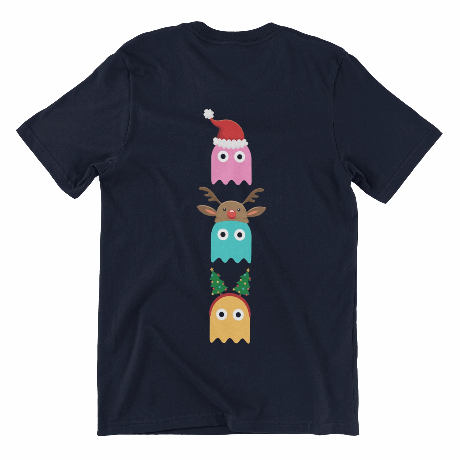 Christmas Ghost Munching Kids T-Shirt 7 Christmas Ghost Munching Kids T-Shirt - Image 7