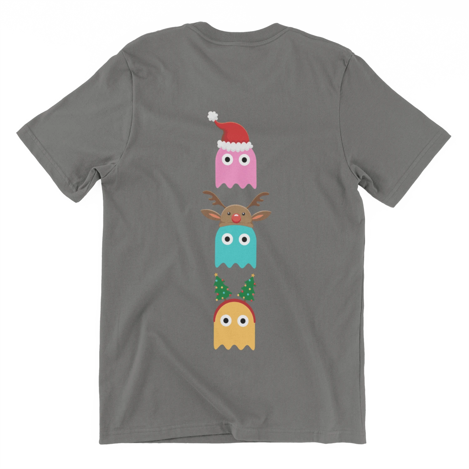 Christmas Ghost Munching Kids T-Shirt 8 Christmas Ghost Munching Kids T-Shirt - Image 8