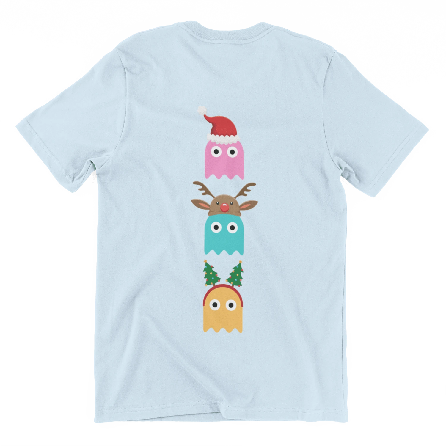 Christmas Ghost Munching Kids T-Shirt 11 Christmas Ghost Munching Kids T-Shirt - Image 11