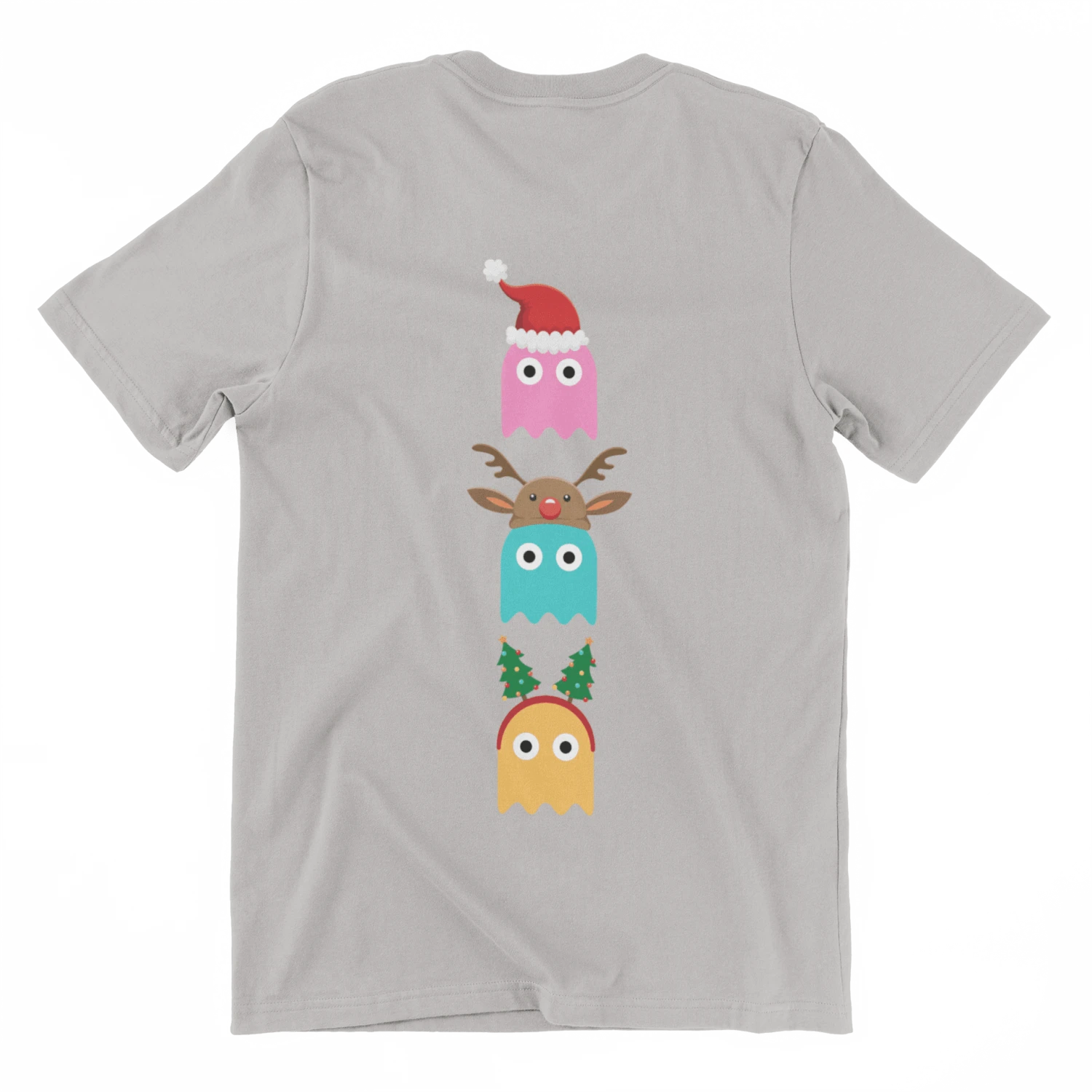 Christmas Ghost Munching Kids T-Shirt 10 Christmas Ghost Munching Kids T-Shirt - Image 10