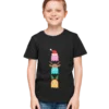 Christmas Ghost Munching Kids T-Shirt