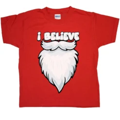 Christmas I Believe Childrens T-Shirt