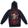 Christmas Squad Worldwide Tour Santa Back Printed Christmas Hoodie