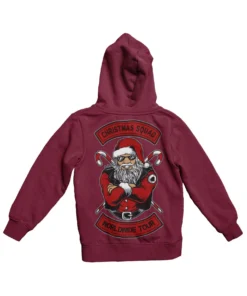Christmas Squad Worldwide Tour Santa Back Printed Christmas Hoodie 6 Christmas Squad Worldwide Tour Santa Back Printed Christmas Hoodie -Maria Kids Central Christmas Squad Worldwide Tour Santa Back Printed Christmas Unisex Hoodie 8Ball 4679
