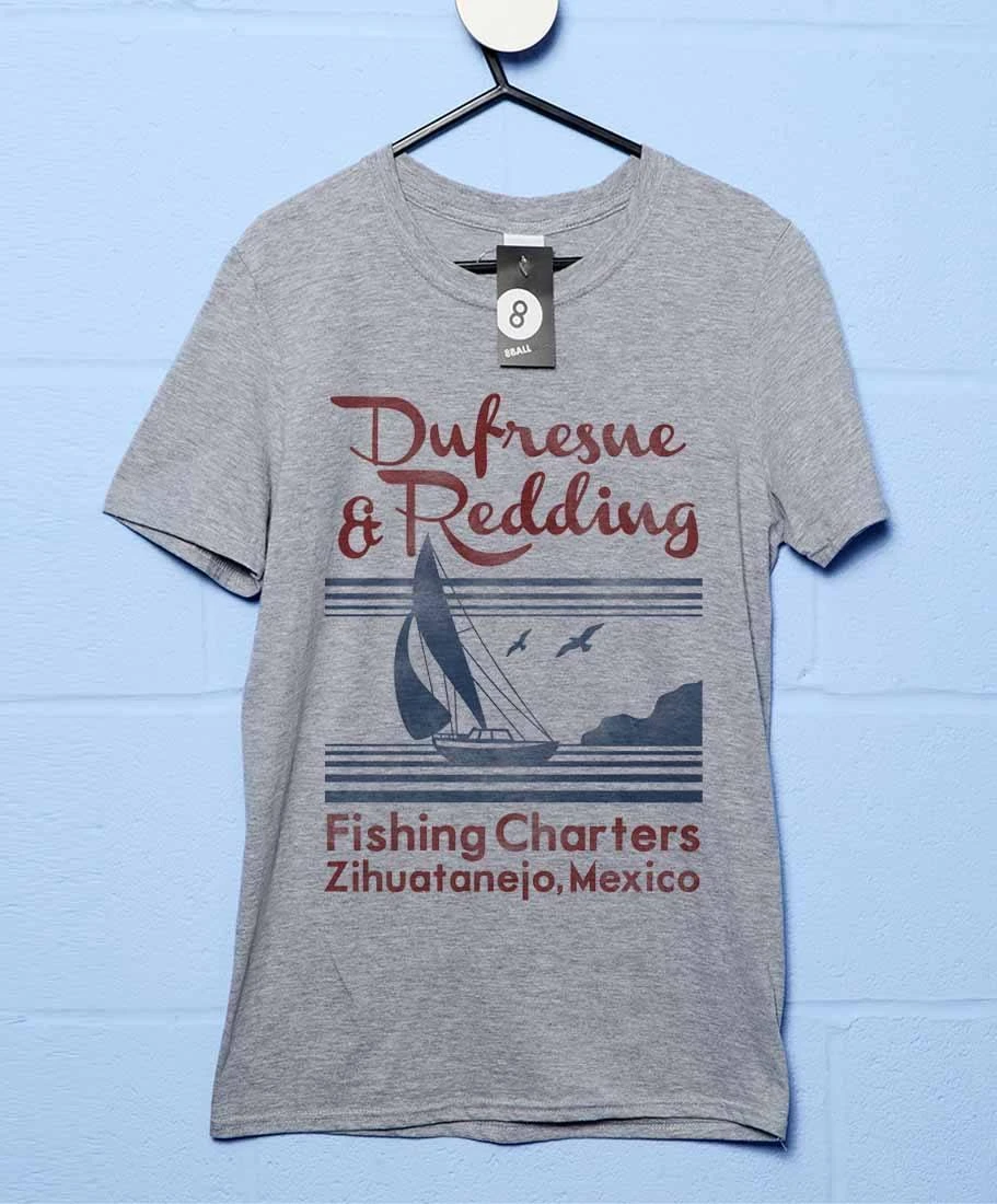 Dufresne And Redding Fishing Charters T-Shirt 3 Dufresne And Redding Fishing Charters T-Shirt - Image 3