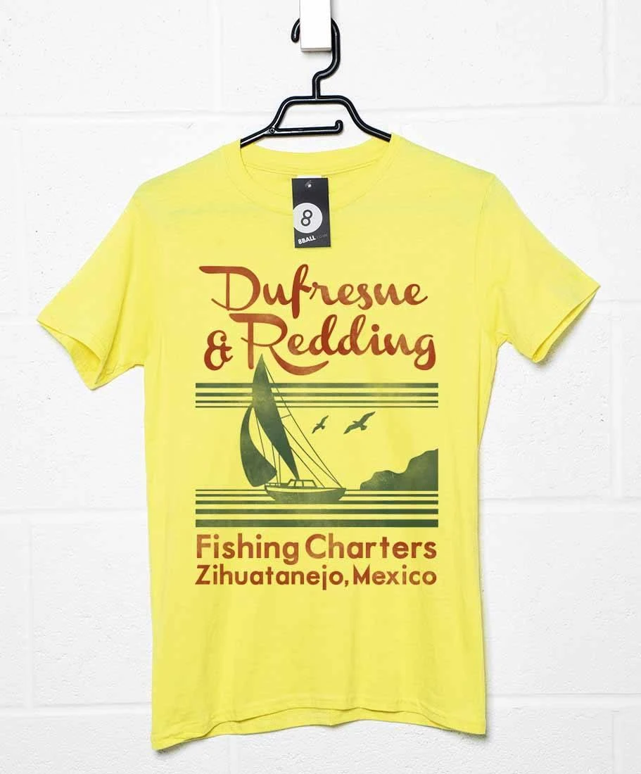 Dufresne And Redding Fishing Charters T-Shirt 2 Dufresne And Redding Fishing Charters T-Shirt - Image 2