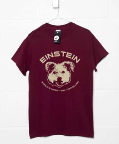 Einstein First Time Traveller T-Shirt -Maria Kids Central Einstein First Time Traveller Unisex T Shirt 8Ball 7187