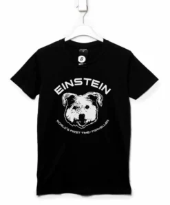 Einstein First Time Traveller T-Shirt -Maria Kids Central Einstein First Time Traveller Unisex T Shirt 8Ball 8575