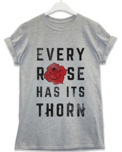 Every Rose Has Its Thorn Lyric Quote T-Shirt -Maria Kids Central Every Rose Has Its Thorn Lyric Quote Mens Graphic T Shirt 8Ball 3996