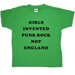 Girls Invented Punk Rock Childrens T-Shirt