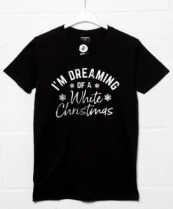 I'm Dreaming Of A White Christmas T-Shirt -Maria Kids Central I m Dreaming of a White Christmas T Shirt For Men 8Ball 7489