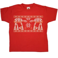 Knitted Jumper Style Snow Walkers Kids T-Shirt -Maria Kids Central Knitted Jumper Style Snow Walkers Kids Graphic T Shirt 8Ball 4818