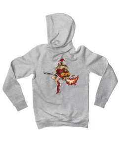 Moon Witch Back Printed Christmas Hoodie -Maria Kids Central Moon Witch Back Printed Christmas Hoodie For Men and Women 8Ball 8767