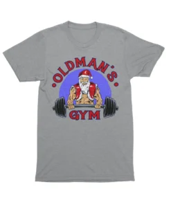 Old Mans Gym Unisex Christmas T-Shirt -Maria Kids Central Old Mans Gym Unisex Christmas T Shirt For Men 8Ball 6896