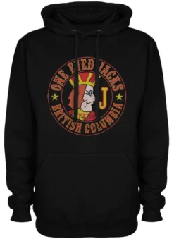 One Eyed Jacks Circular Logo Hoodie -Maria Kids Central One Eyed Jacks Circular Logo Hoodie For Men and Women 8Ball 9055