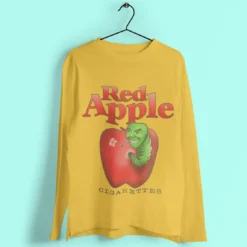 Red Apple Cigarettes Long Sleeve T-Shirt -Maria Kids Central Red Apple Cigarettes Long Sleeve Top 8Ball 9072