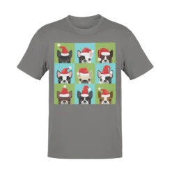 Santa Hat Pugs Christmas Kids T-Shirt -Maria Kids Central Santa Hat Pugs Christmas Kids T Shirt 8Ball 3726