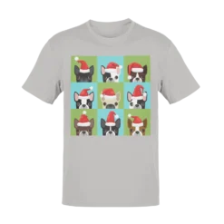 Santa Hat Pugs Christmas Kids T-Shirt -Maria Kids Central Santa Hat Pugs Christmas Kids T Shirt 8Ball 766