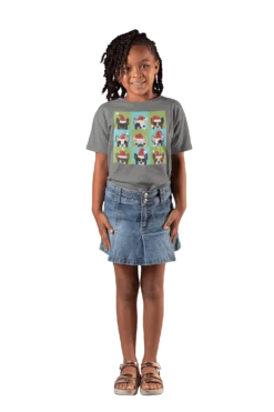 Santa Hat Pugs Christmas Kids T-Shirt -Maria Kids Central Santa Hat Pugs Christmas Kids T Shirt 8Ball 9717