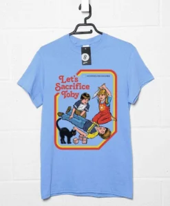 Steven Rhodes Let's Sacrifice Toby T-Shirt -Maria Kids Central Steven Rhodes Let s Sacrifice Toby Mens Graphic T Shirt 8Ball 5142