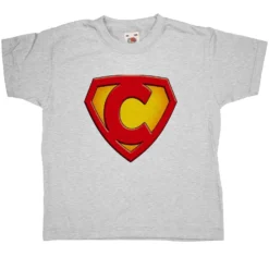 Super Hero C Kids T-Shirt