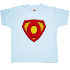 Super Hero O Kids T-Shirt