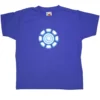 Tony Stark Power Coil Chest Kids T-Shirt
