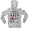 Top Notchy Marvelous Mr Men Back Printed Hoodie