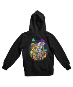Top Notchy TV Toon Number 2 Back Printed Hoodie -Maria Kids Central Top Notchy TV Toon Number 2 Back Printed Unisex Hoodie 8Ball 3246