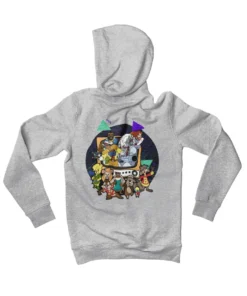 Top Notchy TV Toon Number 2 Back Printed Hoodie -Maria Kids Central Top Notchy TV Toon Number 2 Back Printed Unisex Hoodie 8Ball 3492