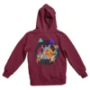 Top Notchy TV Toon Number 5 Back Printed Hoodie