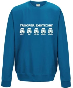 Trooper Emoticons Sweatshirt