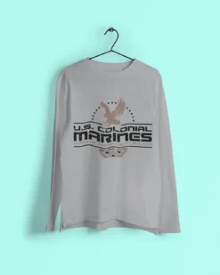 US Colonial Marines Eagle Logo Long Sleeve T-Shirt