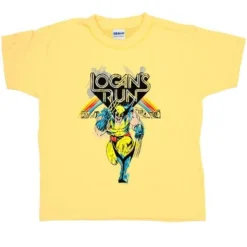 Wolverine Logan On The Run Kids T-Shirt -Maria Kids Central Wolverine Logan On The Run Kids T Shirt 8Ball 4857